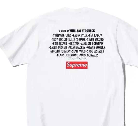 T-shirt Short White FW22 S sleeved Dead